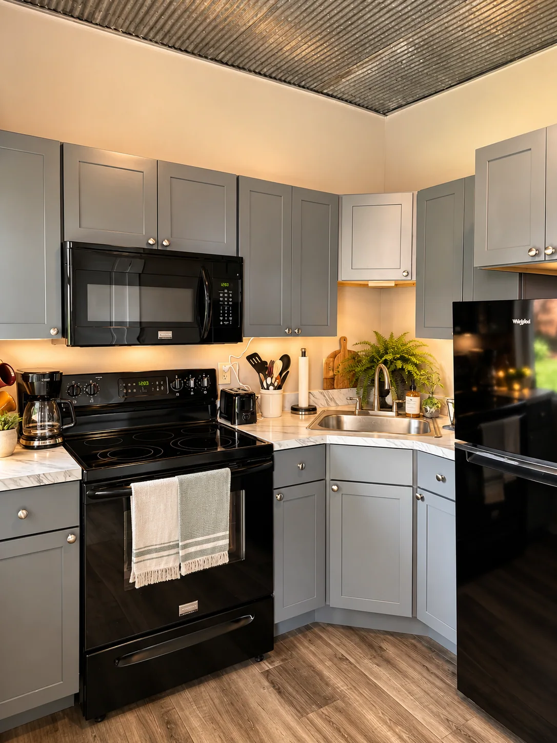 Kitchen styling concept for Hayden’s Hideout